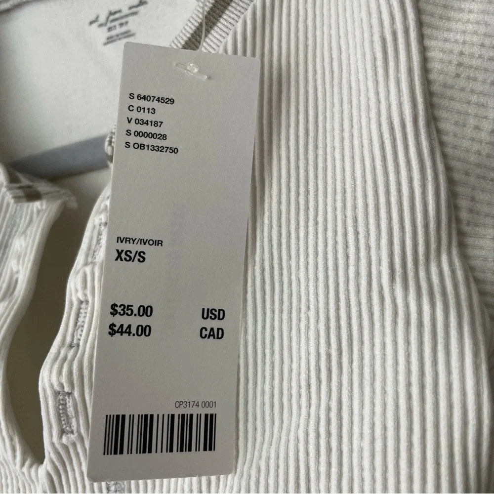 Out From Under Ribbed Crop Tee - Picture 6 of 6